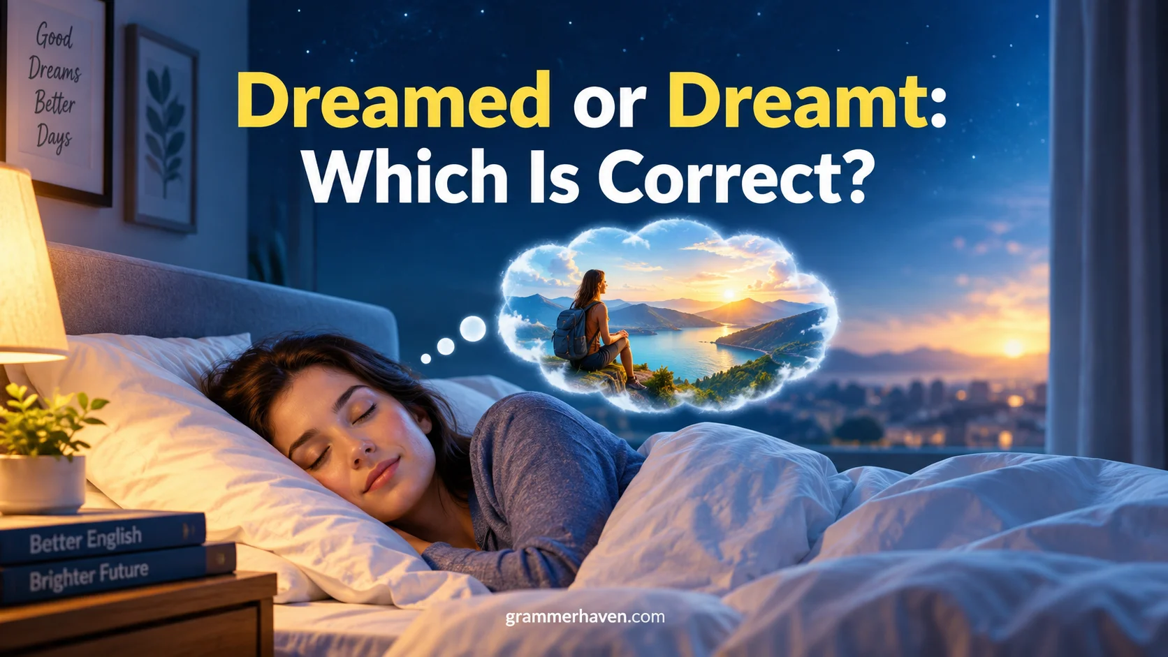 Dreamed or Dreamt: Which Is Correct?