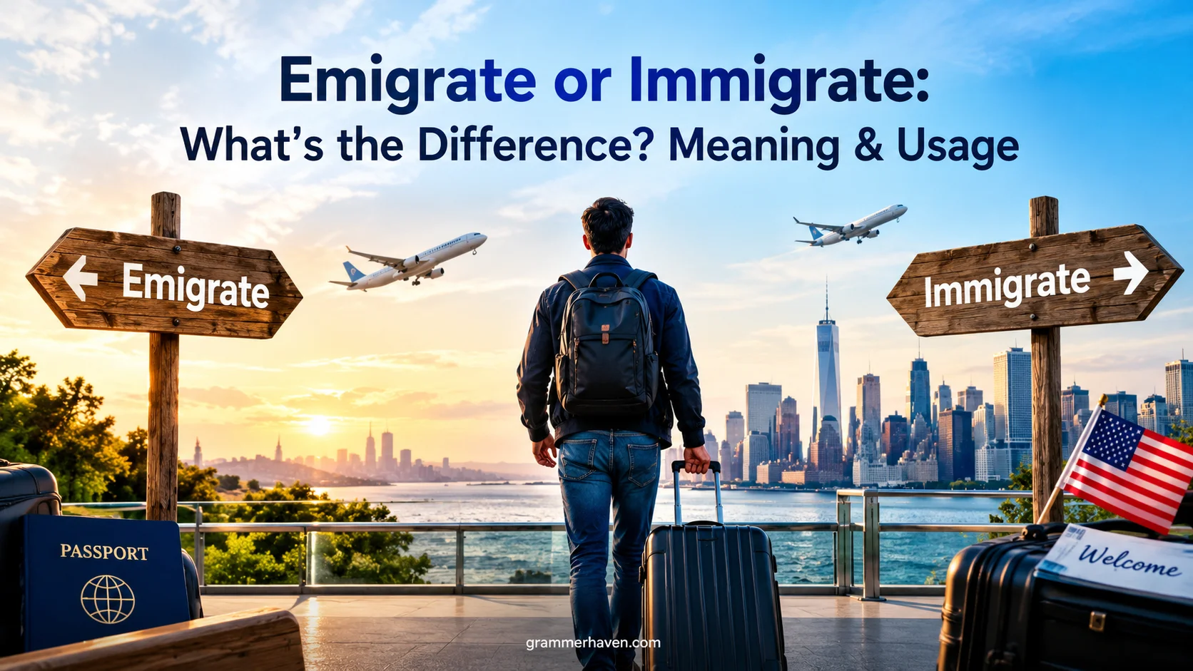 Emigrate or Immigrate: What’s the Difference? Meaning & Usage