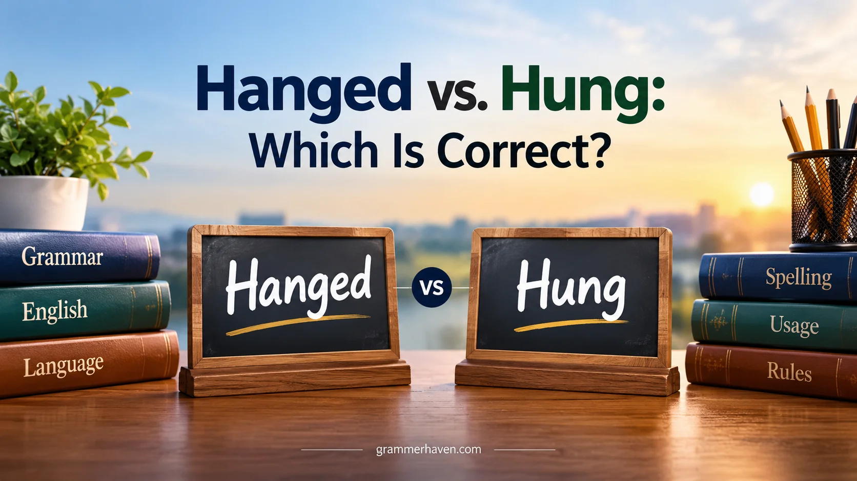 Hanged vs. Hung: Which Is Correct? 