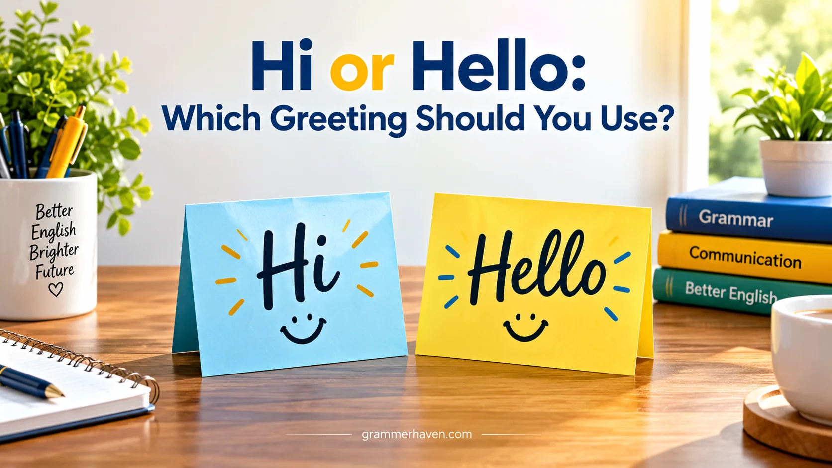Hi or Hello: Which Greeting Should You Use?