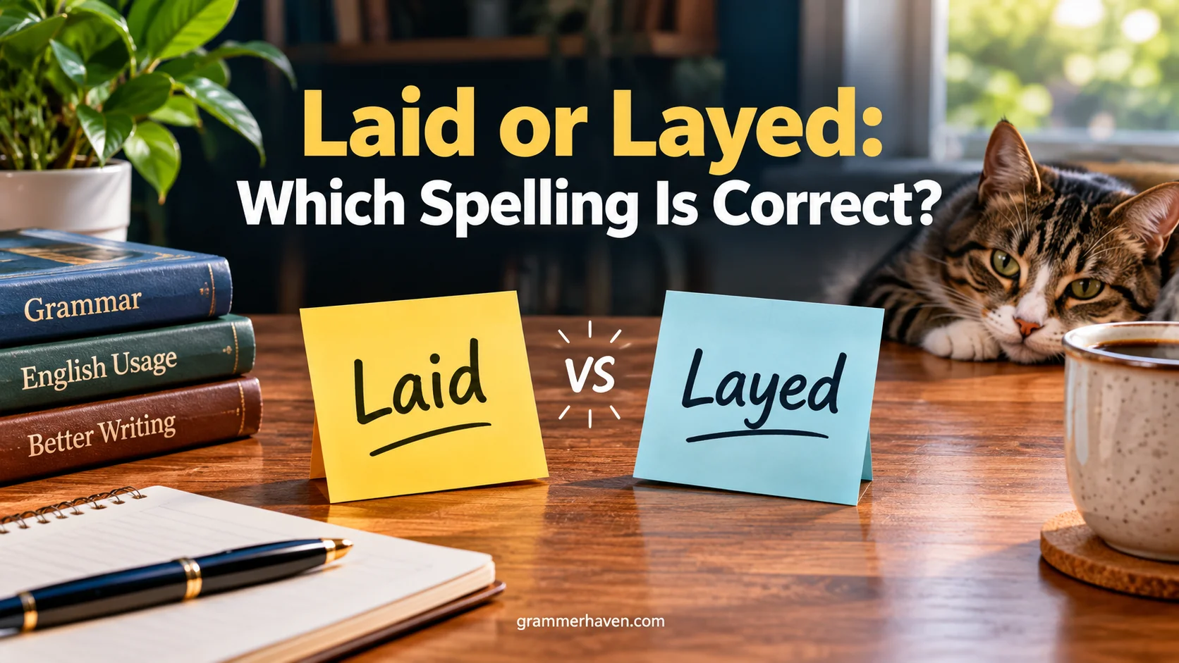 Laid or Layed: Which Spelling Is Correct?