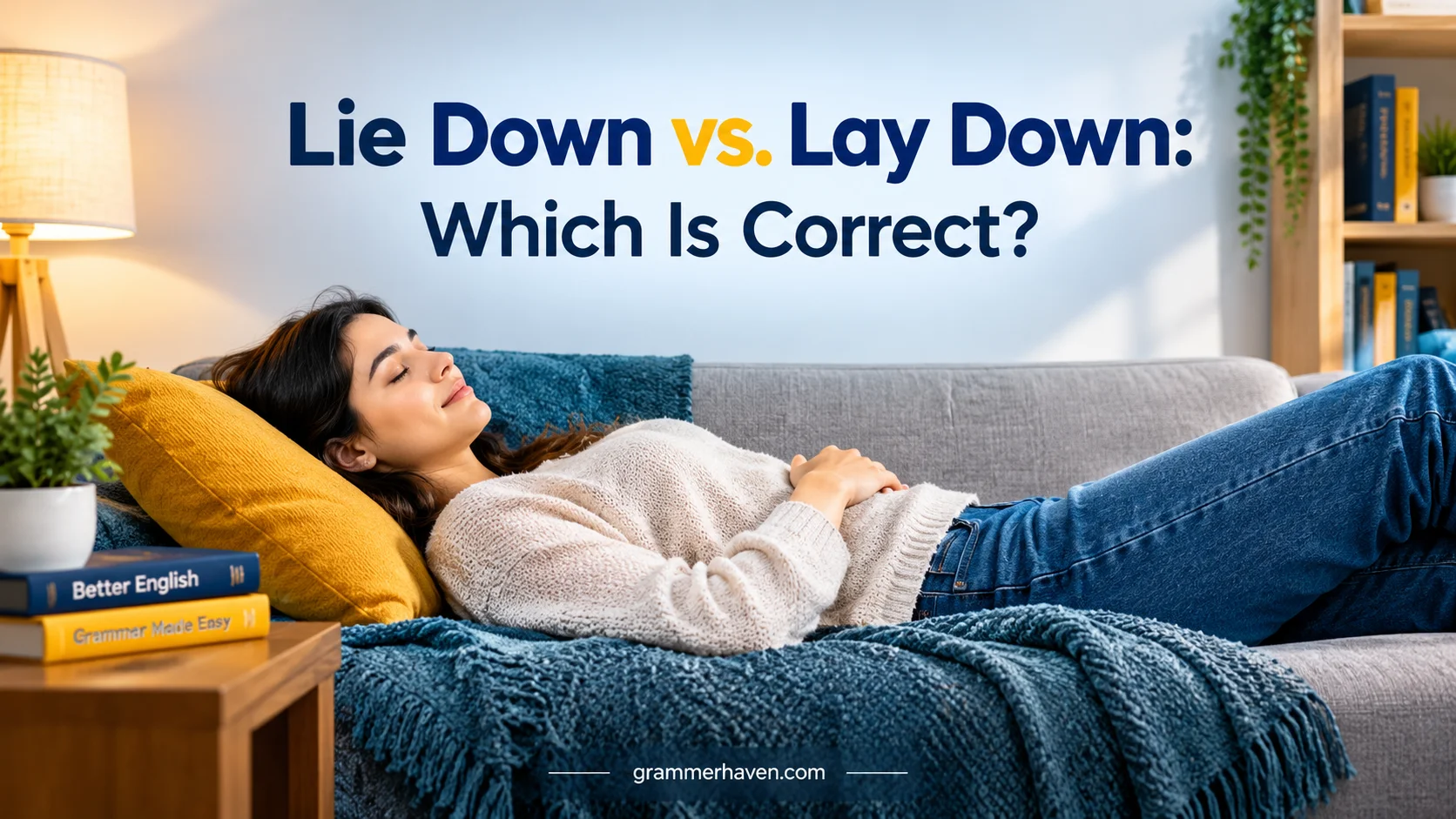 Lie Down vs. Lay Down: Which Is Correct?