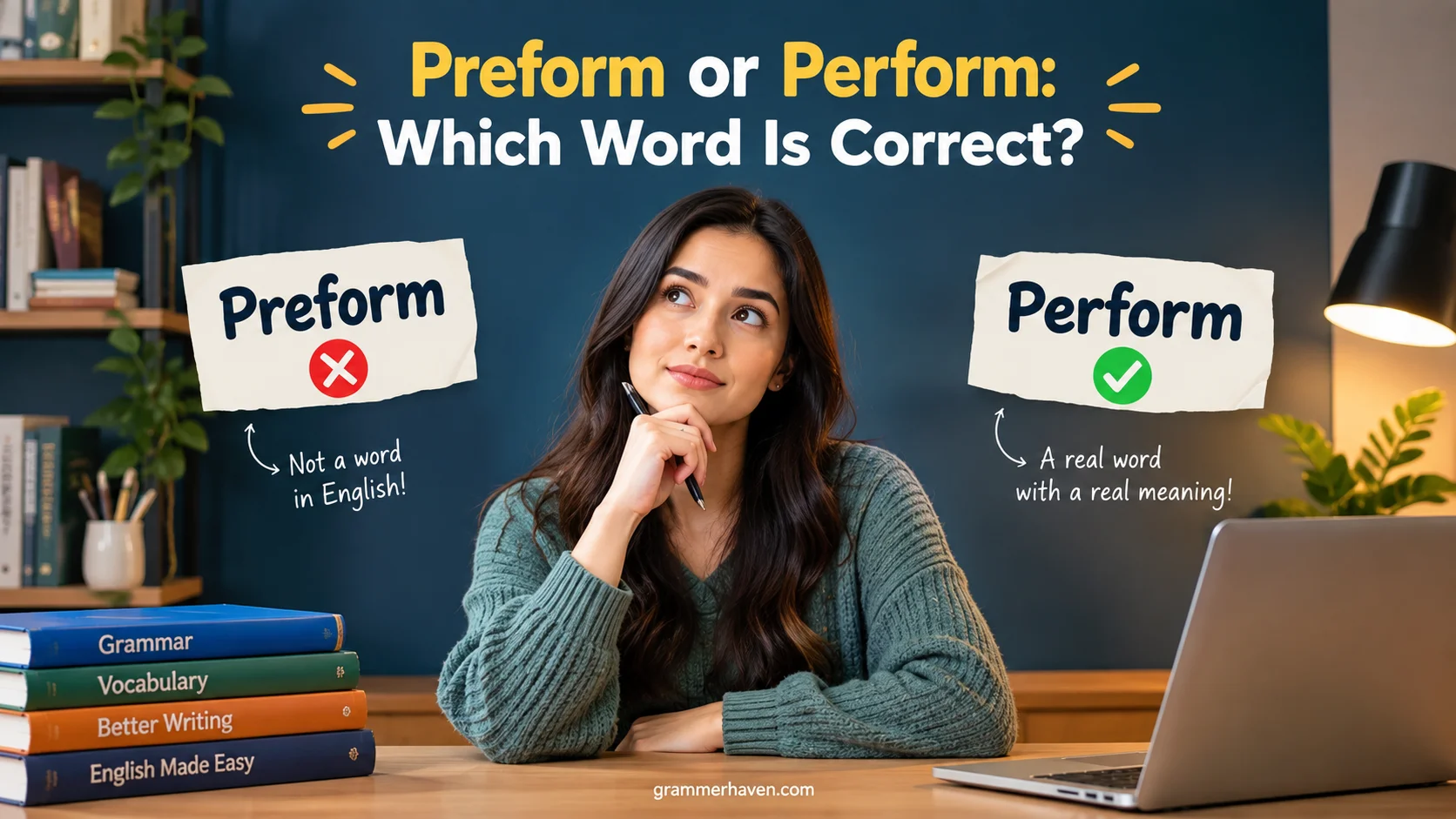 Preform or Perform: Which Word Is Correct?