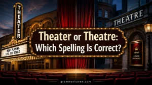 Theater or Theatre: Which Spelling Is Correct?