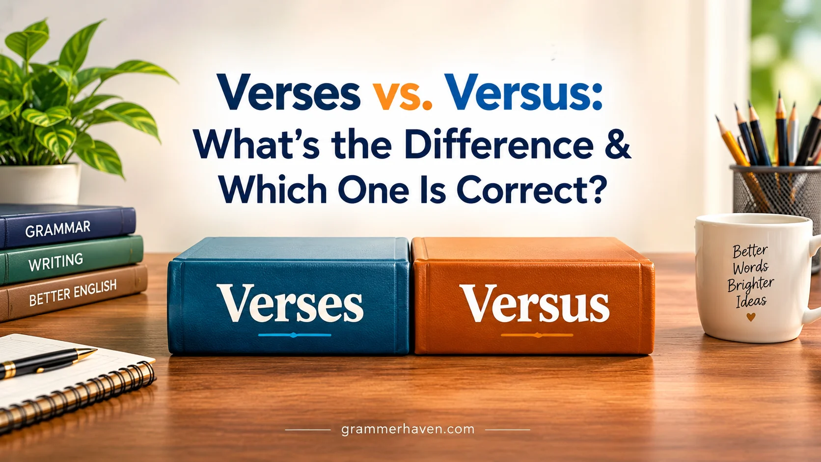Verses vs. Versus: What’s the Difference & Which One Is Correct?