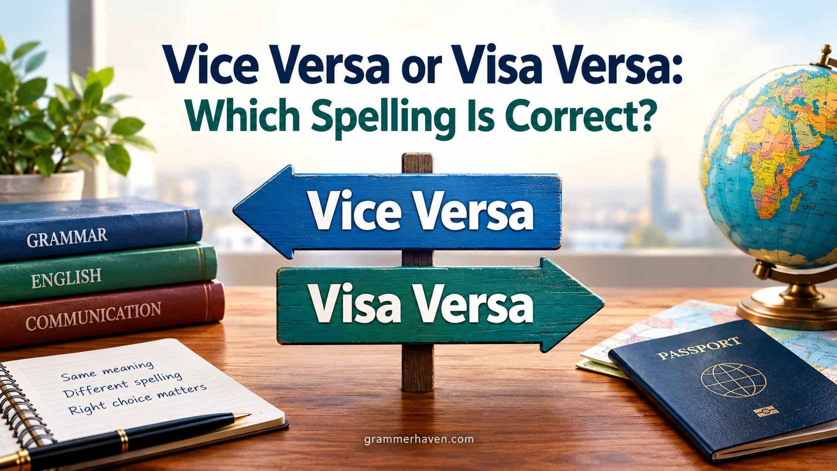 Vice Versa or Visa Versa: Which Spelling Is Correct?