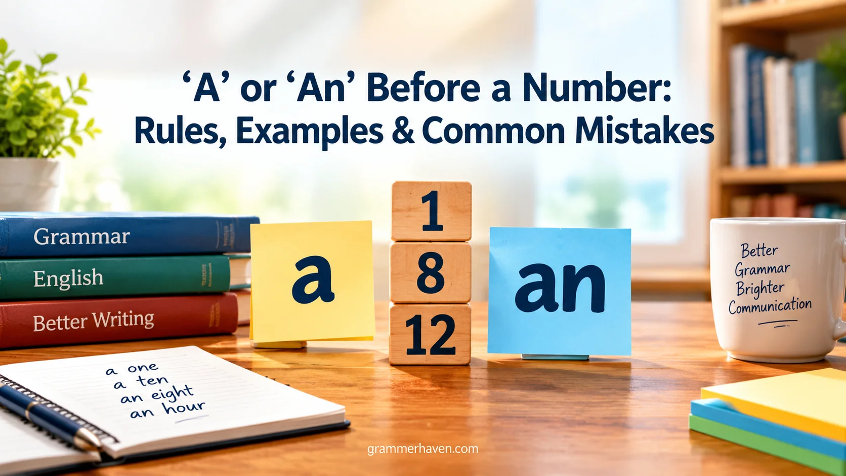 ‘A’ or ‘An’ Before a Number: Rules, Examples & Common Mistakes