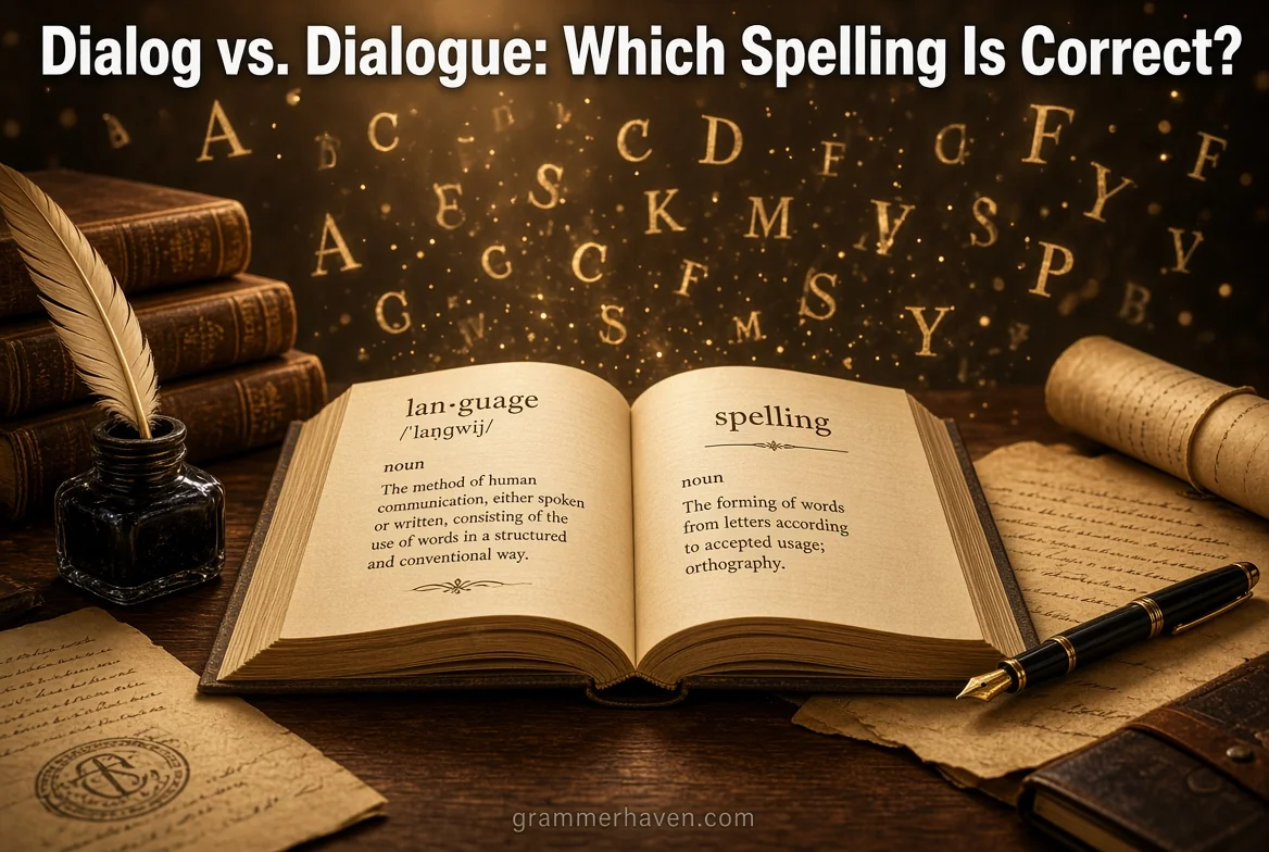 Dialog vs. Dialogue: Which Spelling Is Correct?