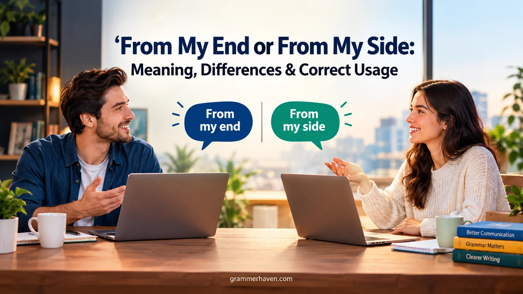 From My End or From My Side: Meaning, Differences & Correct Usage