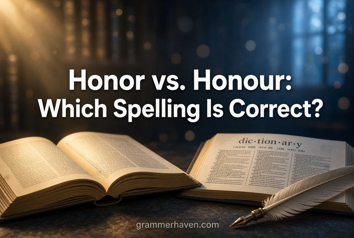 Honor vs. Honour: Which Spelling Is Correct?