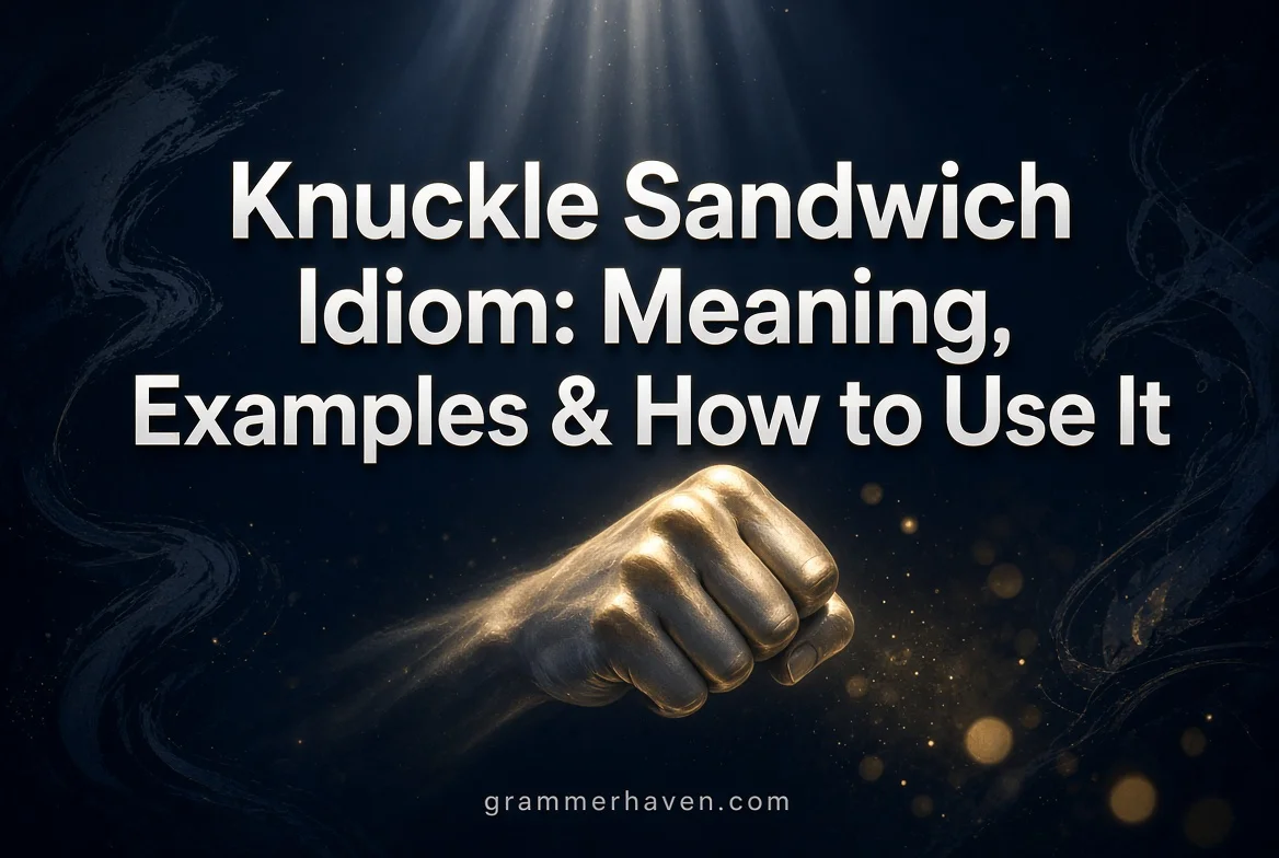 Knuckle Sandwich Idiom: Meaning, Origin, Examples & How to Use It