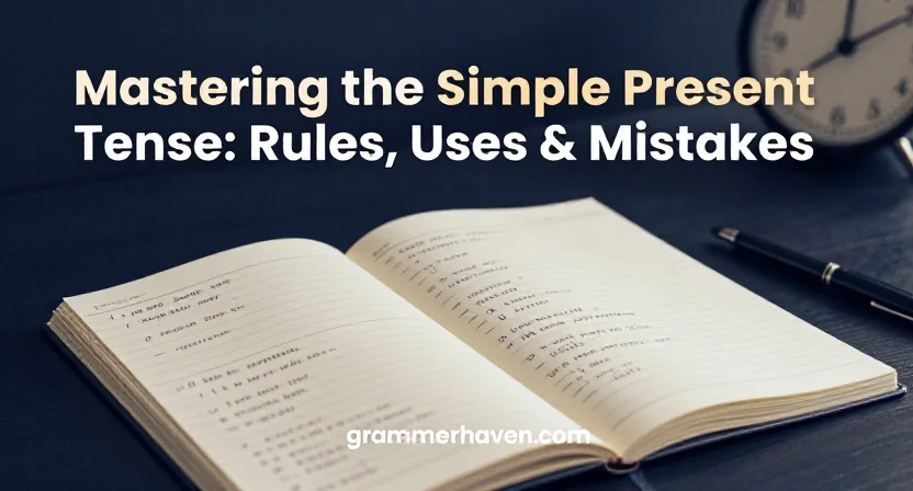 Mastering the Simple Present Tense: Rules, Uses & Mistakes