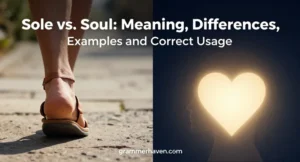 Sole vs. Soul: Meaning, Differences, Examples and Correct Usage