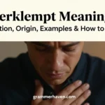 Verklempt Meaning: Definition, Origin, Examples & How to Use It