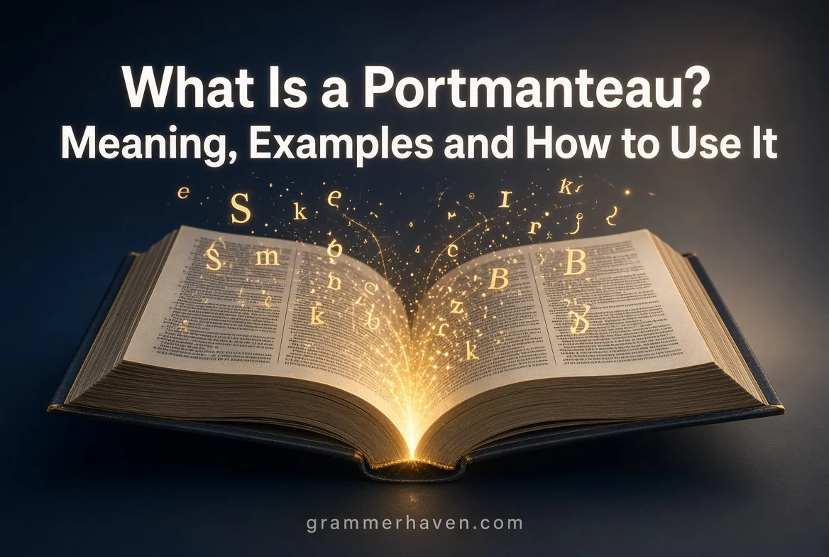 What Is a Portmanteau? Meaning, Examples and How to Use It